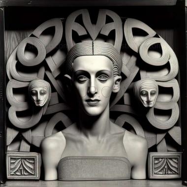 3D model Claude Cahun (STL)